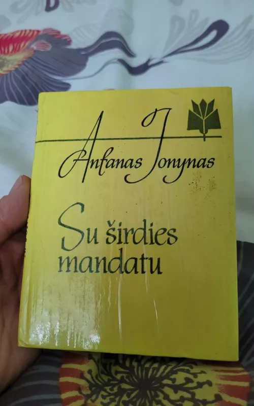Su širdies mandatu - Antanas Jonynas, knyga