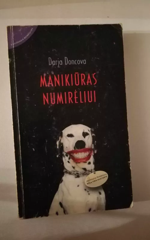 Manikiūras numirėliui - Darja Doncova, knyga
