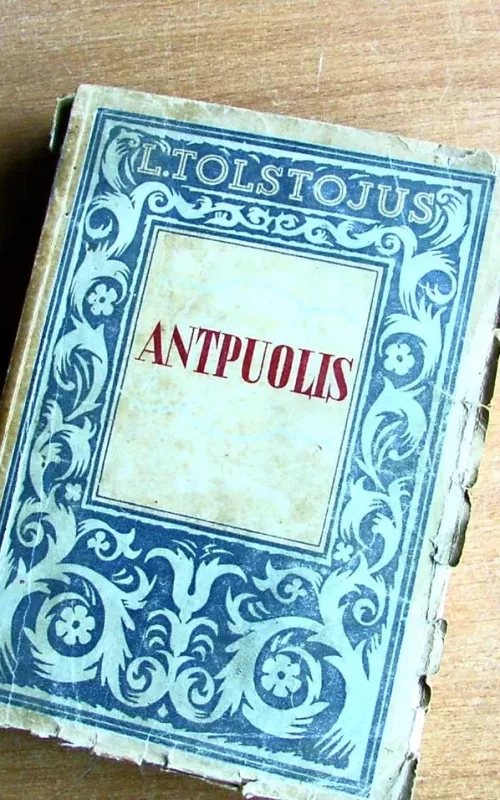 Antpuolis - Levas Tolstojus, knyga