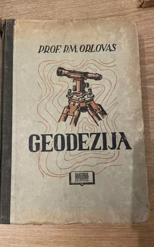 Geodezija - M. Orlovas, knyga