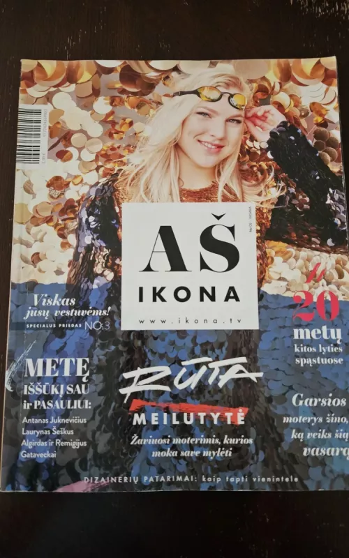 Aš ikona, 2017 Nr. 8 Vasara - Jagelavičiūtė Agnė, knyga