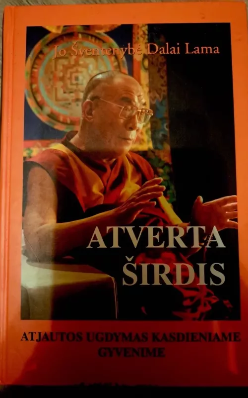 Atverta širdis - Lama Dalai, knyga