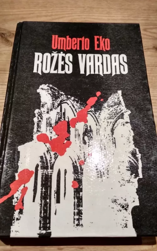 Rožės vardas - Umberto Eco, knyga