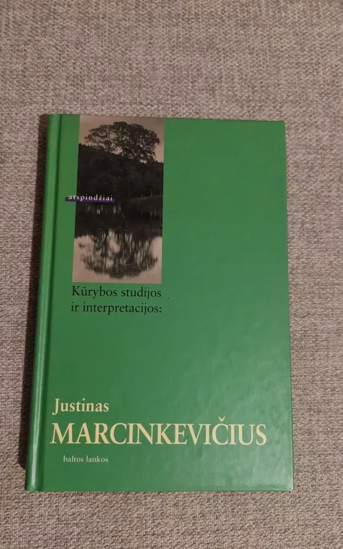 Kūrybos studijos ir interpretacijos: Justinas Marcinkevičius - Jurga Katkuvienė, knyga