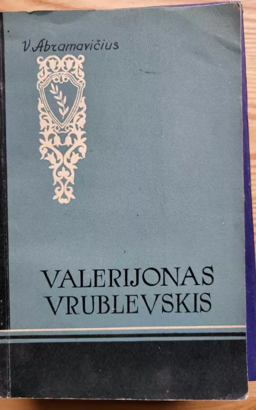 Valerijonas Vrublevskis - V. Abramavičius, knyga
