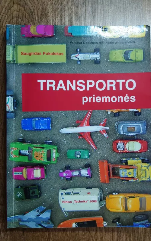 Transporto priemonės - Saugirdas Pukalskas, knyga