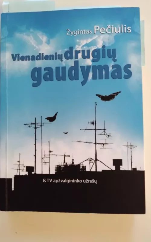 Vienadienių drugių gaudymas - Žygintas Pečiulis, knyga