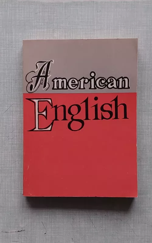 American English - L.V. Sinko, knyga