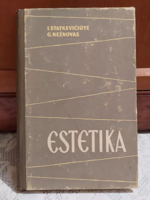 Estetika - Irena Statkevičiūtė, knyga