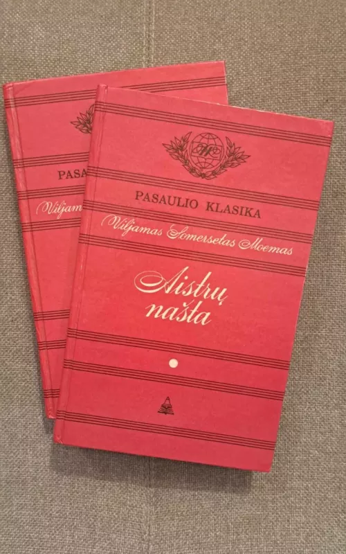 Aistrų našta (2 dalys) - Viljamas Somersetas Moemas, knyga