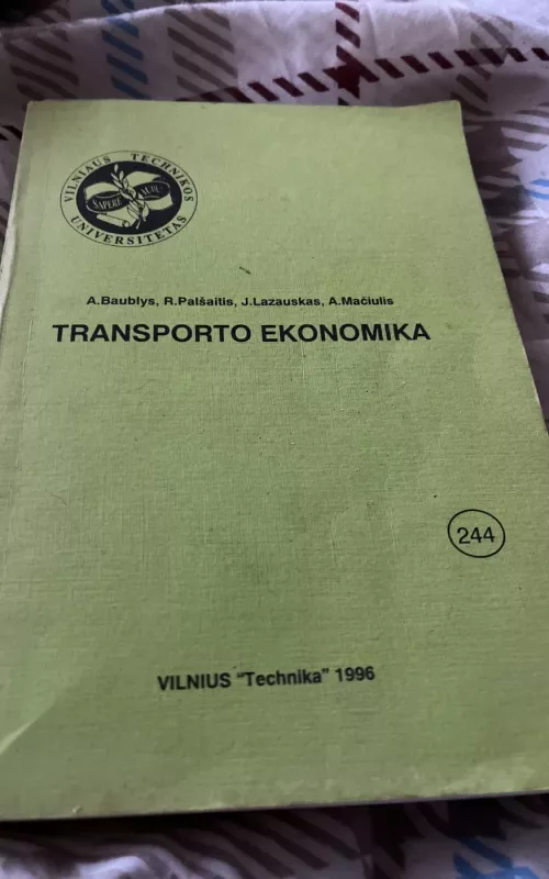 Transporto ekonomika - A. Baublys, ir kiti , knyga