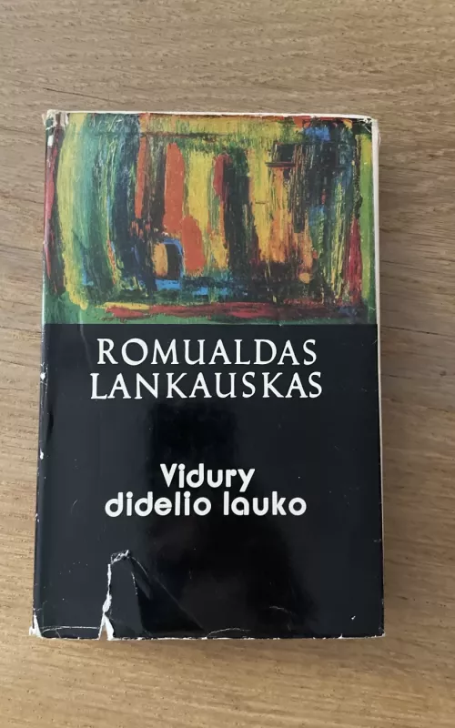 Vidury didelio lauko - Romualdas Lankauskas, knyga