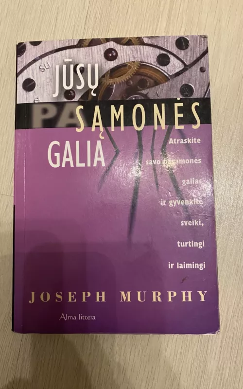 Jūsų pasąmonės galia - Joseph Murphy, knyga