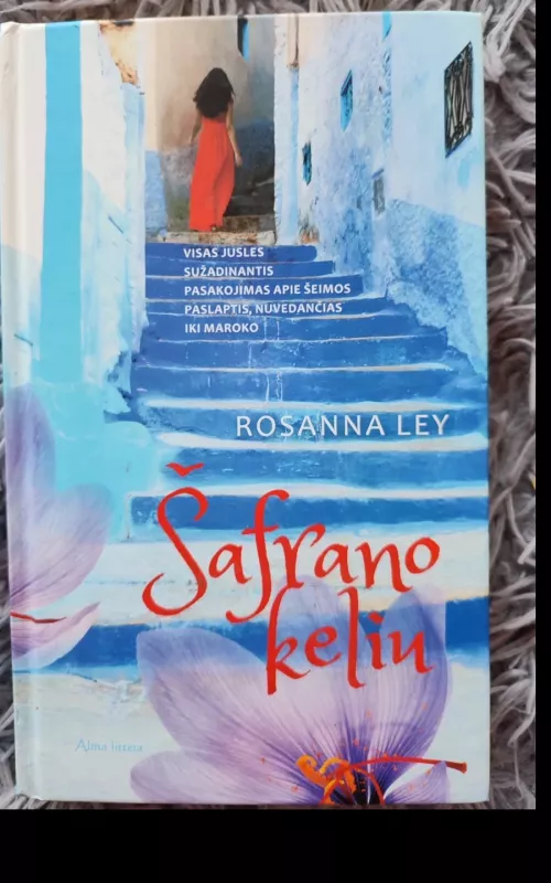 Šafrano keliu - Rosanna Ley, knyga