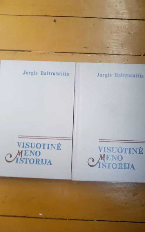 Visuotinė meno istorija (2 tomai) - Jurgis Baltrušaitis, knyga