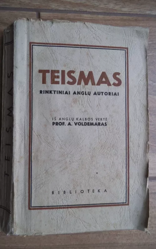 Teismas - Autorių Kolektyvas, knyga