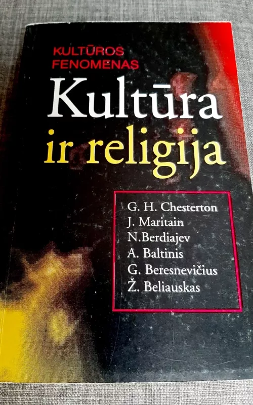 Kultūra ir religija - Stasys Juknevičius, knyga