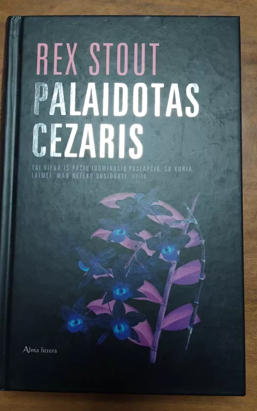 Palaidotas Cezaris - Rex Stout, knyga