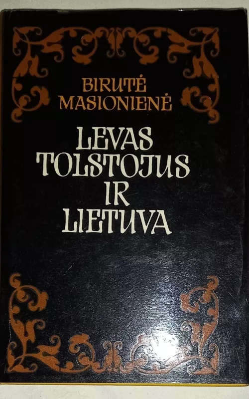 Levas Tolstojus ir Lietuva - Birutė Masionienė, knyga