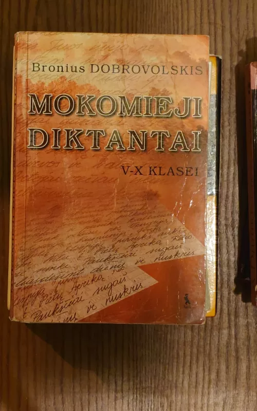 Mokomieji diktantai V-X klasei - Bronius Dobrovolskis, knyga