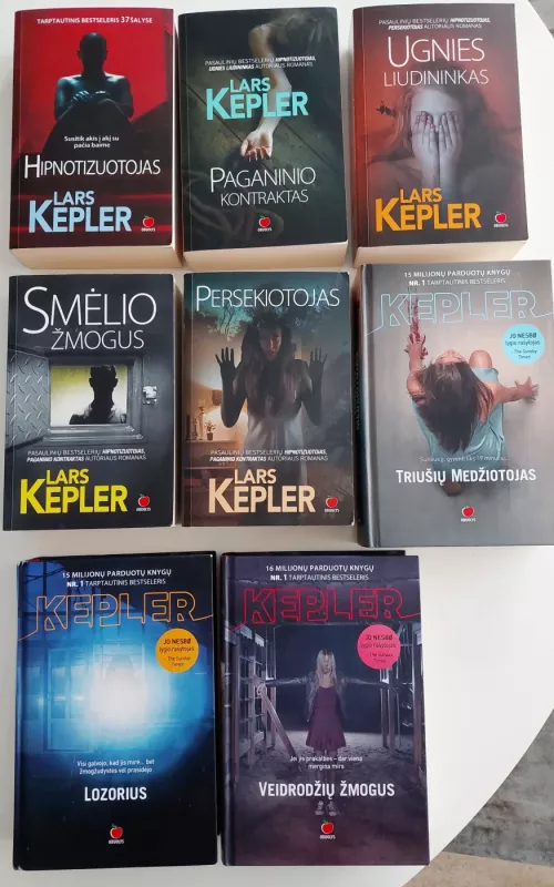 Lars Kepler - Kepler Lars, knyga