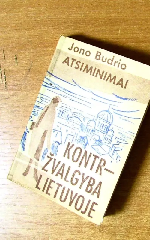 Atsiminimai. Kontržvalgyba Lietuvoje - Jonas Budrys, knyga
