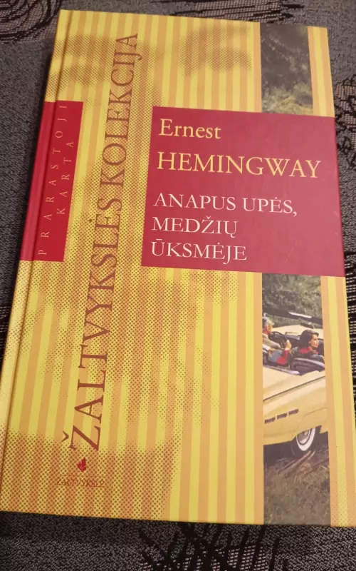Anapus upės, medžių ūksmėje - Ernest Hemingway, knyga