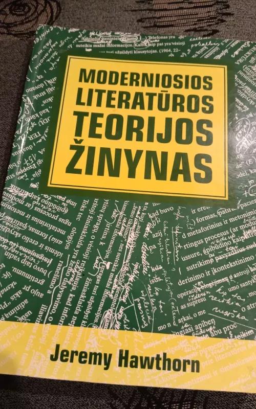 Moderniosios literatūros teorijos žinynas - Jeremy Hawthorn, knyga