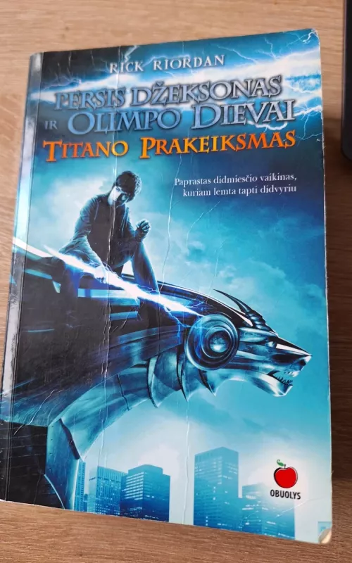 Persis Džeksonas ir Olimpo dievai. Titano prakeiksmas - Rick Riordan, knyga