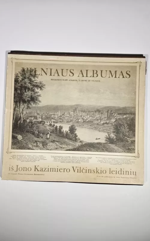 Vilniaus albumas - Jonas Kazimieras Vilčinskis, knyga