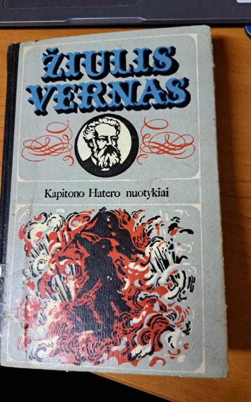 Kapitono Hatero nuotykiai - Žiulis Vernas, knyga