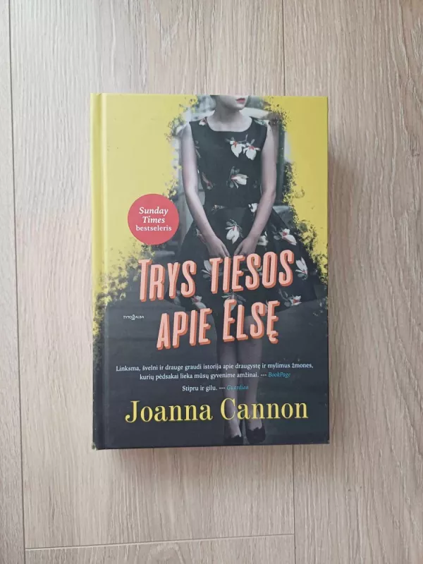 Trys tiesos apie Elsę - Joanna Cannon, knyga