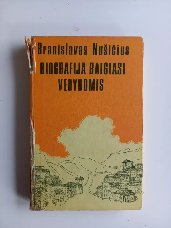 Biografija baigiasi vedybomis - Branislavas Nušičius, knyga