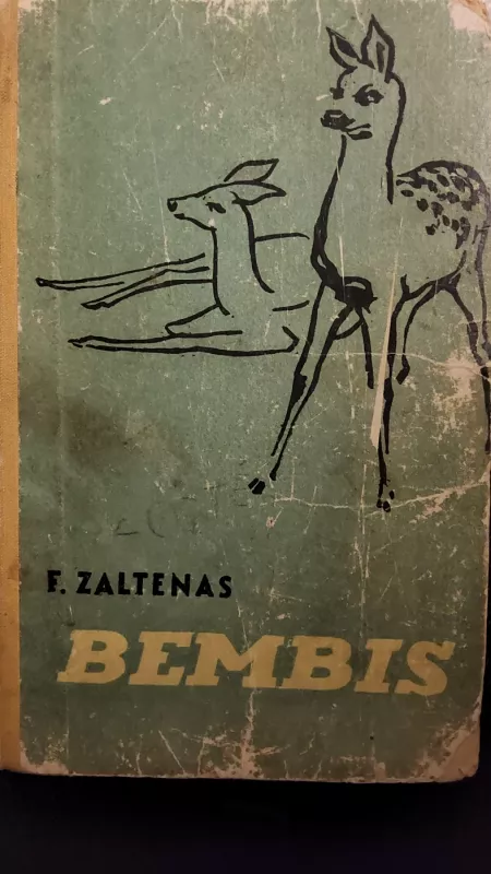 Bembis - Feliksas Zaltenas, knyga