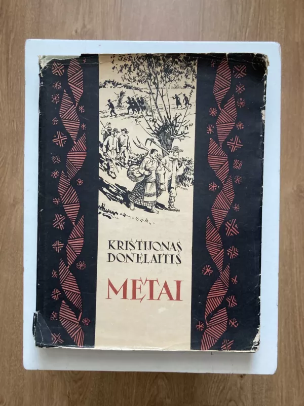 K.Donelaitis Metai,1956 m(Jurkūno iliustracijos) - Kristijonas Donelaitis, knyga