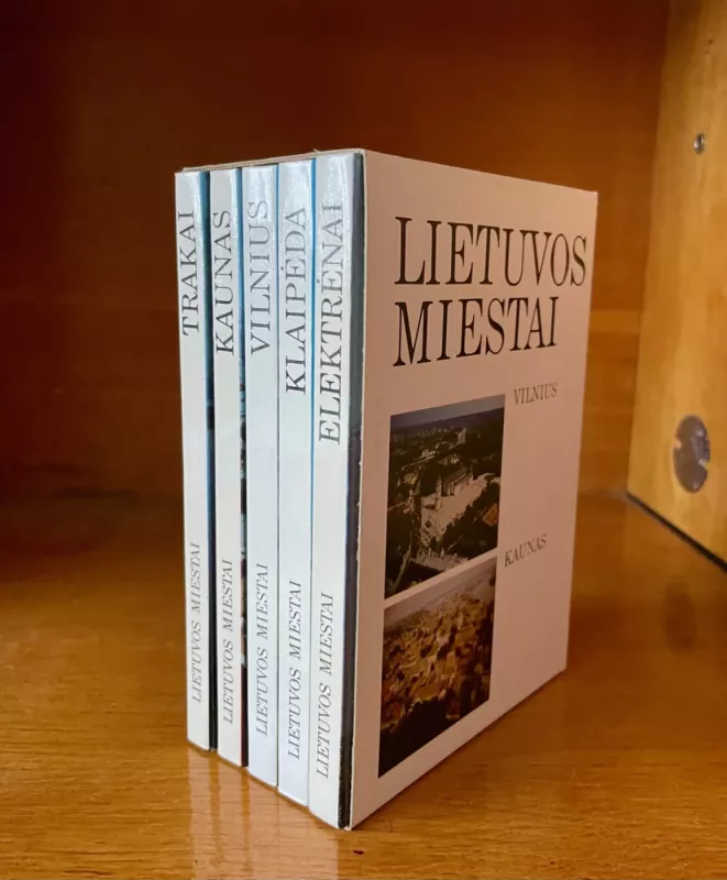 Lietuvos miestai (5 knygos) - Autorių Kolektyvas, knyga