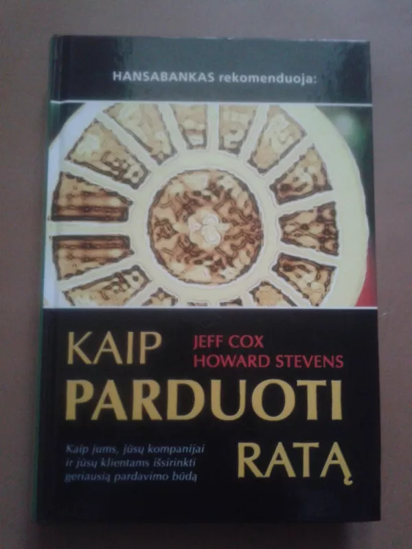 Kaip parduoti ratą - Eliyahu M. Goldratt, Jeff  Cox, knyga