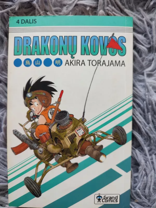 Drakonų kovos. 4 dalis - Akira Torajama, knyga
