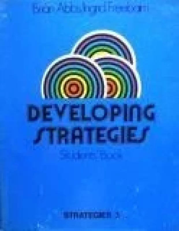 Developing strategies - Brian Abbs, Ingrid  Frebrairn, Chris  Barker, knyga
