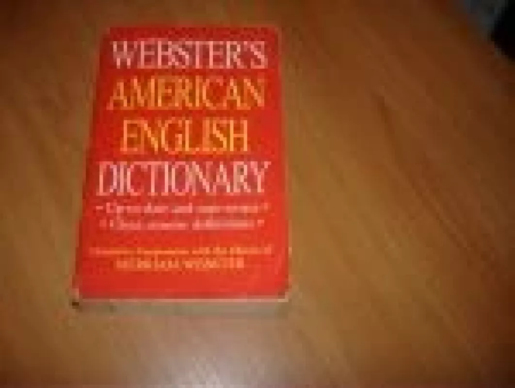Webster`s American English Dictionary - Autorių Kolektyvas, knyga