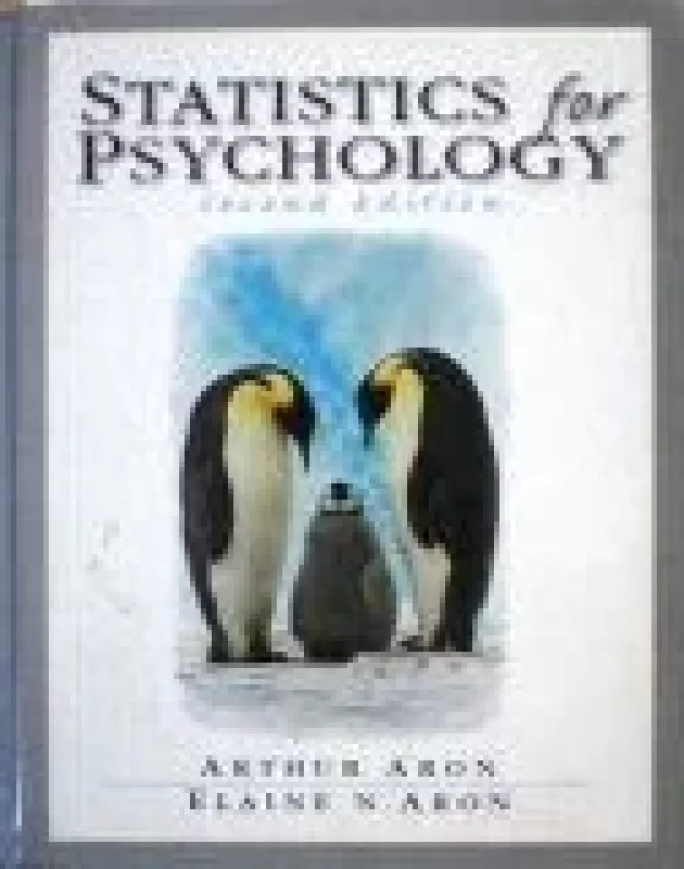 Statistics for psychology - A. Aron, knyga