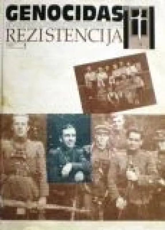 Genocidas ir rezistencija 1997 1 - Autorių Kolektyvas, knyga