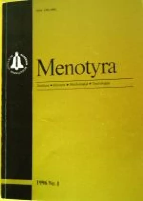 Menotyra - Autorių Kolektyvas, knyga