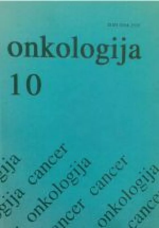 Onkologija 10 - Autorių Kolektyvas, knyga