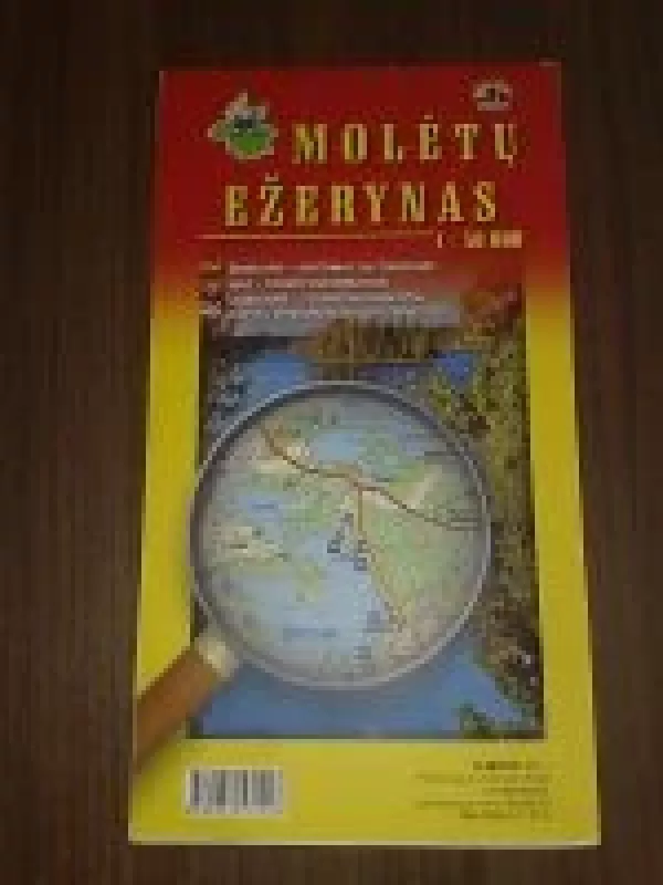 Žemėlapis 'Molėtų ežerynas' - Autorių Kolektyvas, knyga