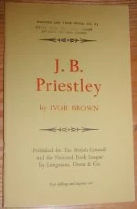 J. B. Priestley - I. Brown, knyga