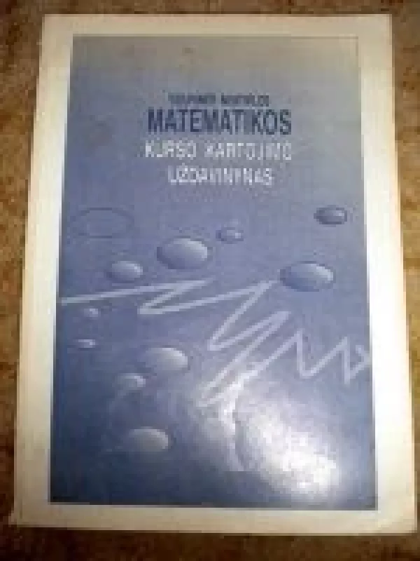Matematikos kurso kartojimo uždavinynas - Virginija Būdienė, knyga