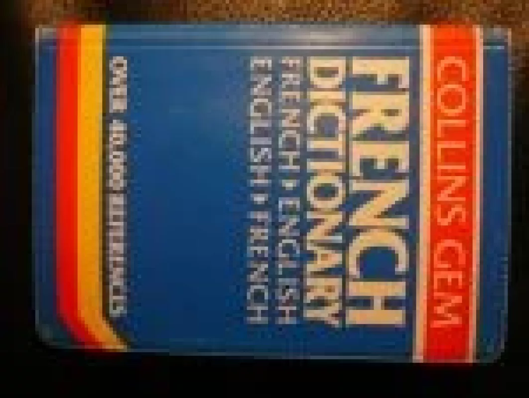 French Dictionary (French - English, English - French) - Gem Collins, knyga