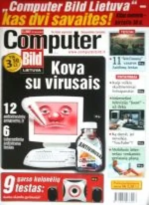 Computer Bild Lietuva, 2007 m., Nr. 11 - Autorių Kolektyvas, knyga