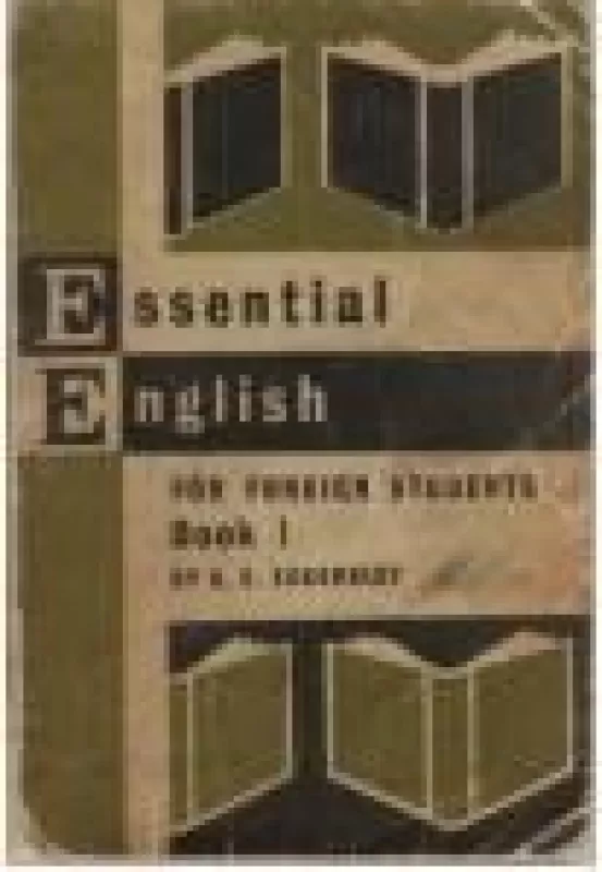 Essential English for Foreign Students - C.E. Eckersley, knyga